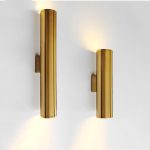 modern up and down LED wall light aluminum indoor sconce home lighting decor